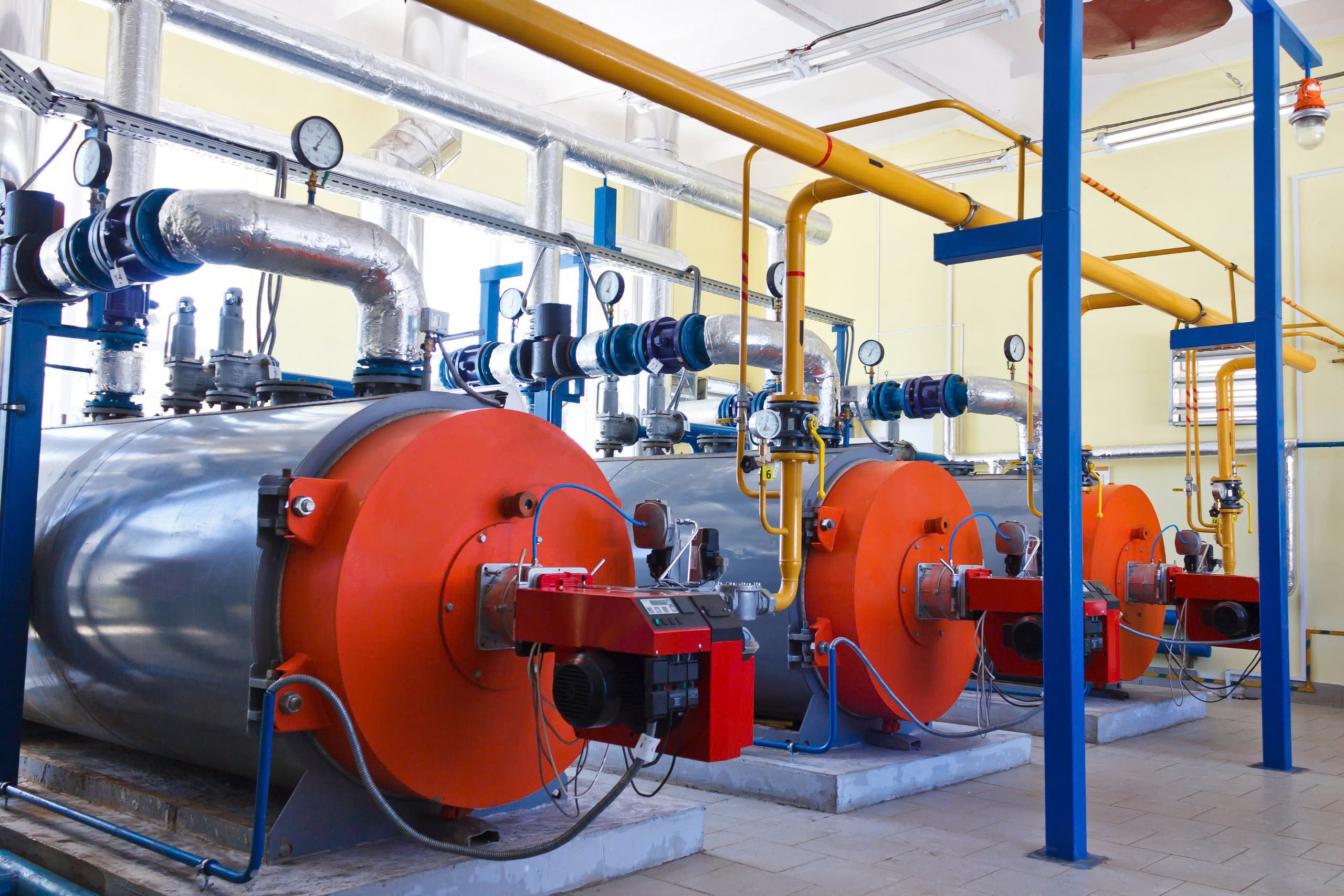 Ứng dụng của LPG trong c&ocirc;ng nghiệp, l&ograve; hơi sử dụng gas LPG